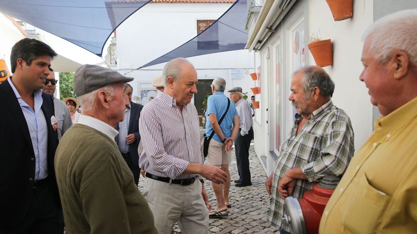 Rui Rio em Beja Foto Tiago Petinga Lusa