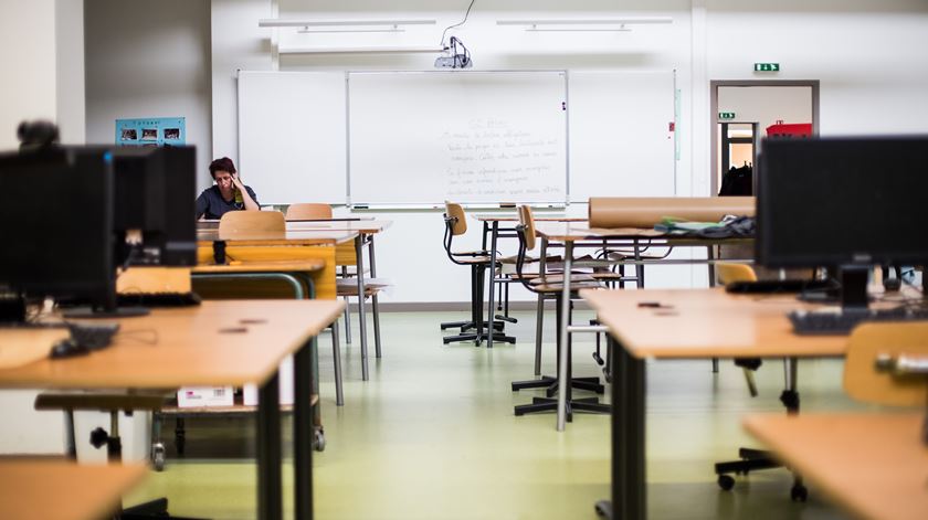 Sala de aula, escola em França, Foto Veronique Popinet Reuters