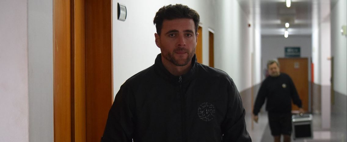 Serginho, guarda-redes, Varzim Foto Varzim SC