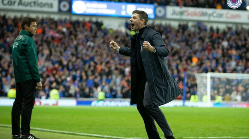 steven gerrard glasgow rangers foto rangers