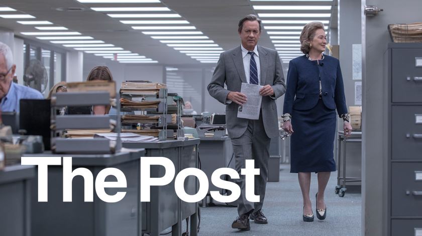 "The Post" um filme de Steven Spielberg com Meryl Streep e Tom Hanks