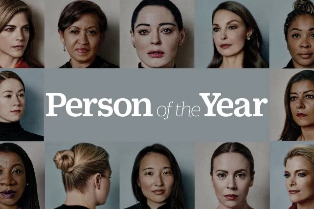 Personalidade do ano da Time são vítimas de assédio sexual Personalidade do ano da Time são vítimas de assédio sexual