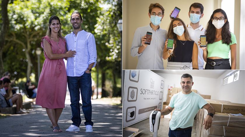 As histórias de quem criou empresas quando o país ficou fechado em casa As histórias de quem criou empresas quando o país ficou fechado em casa