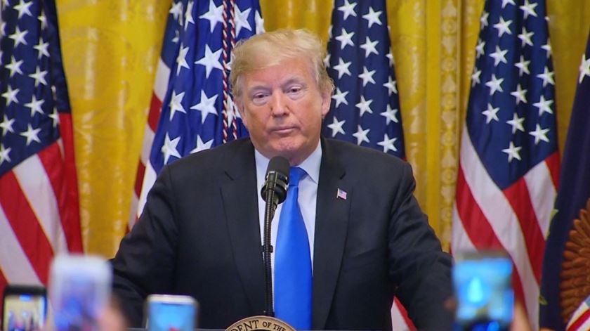 Donald Trump. “Estes actos terroristas são desprezíveis e não há lugar para eles no nosso país”