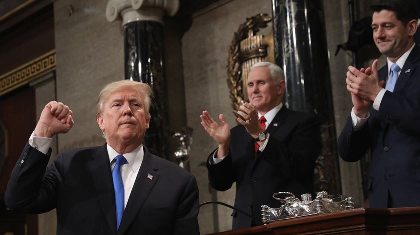 Três momentos-chave do Estado da União de Trump