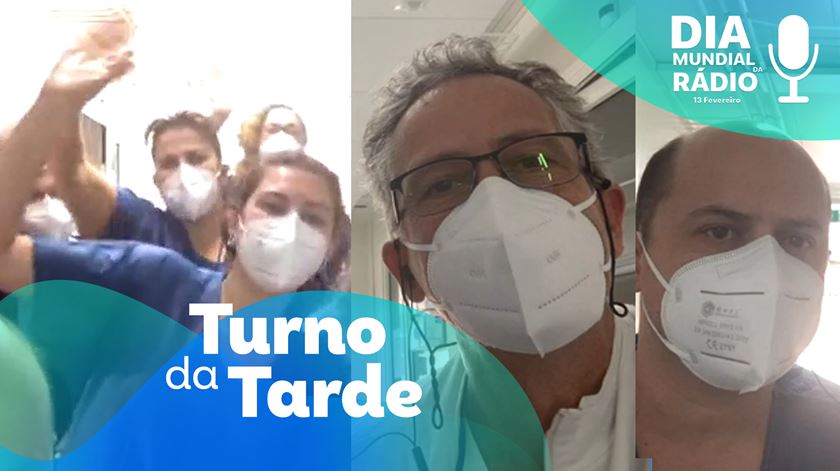 O Turno da tarde presta homenagem aos profissionais de saúde