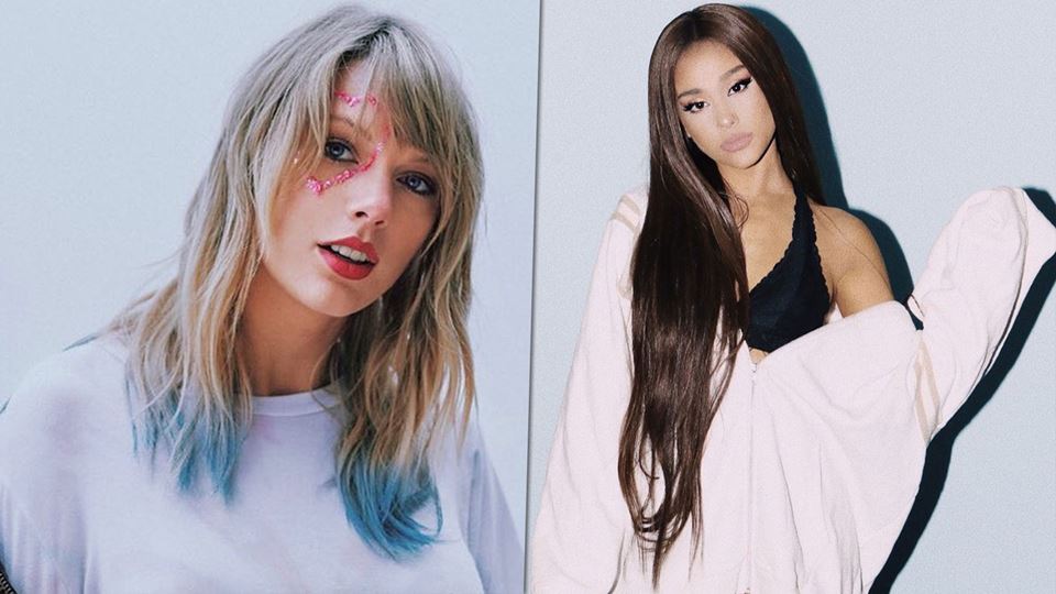 Ariana Grande e Taylor Swift d...