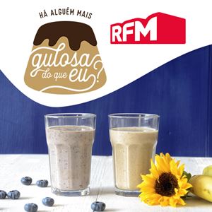 HÁ ALGUÉM MAIS GULOSA DO QUE EU? - BATIDO DE BANANA E AMÊNDOA E BATIDO DE MIRTILO E AÇAÍ HÁ ALGUÉM MAIS GULOSA DO QUE EU? - BATIDO DE BANANA E AMÊNDOA E BATIDO DE MIRTILO E AÇAÍ