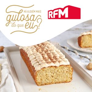 BOLO DE AMÊNDOA E DOCE DE LEITE