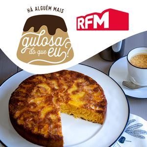 HÁ ALGUÉM MAIS GULOSA DO QUE EU? - BOLO DE MAÇÃ, LEITE E MEL