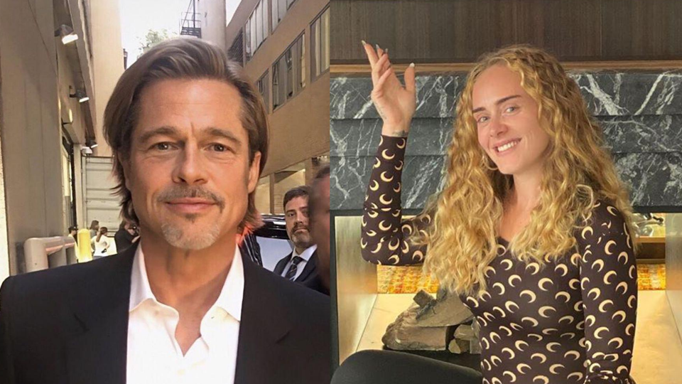 Adele e Brad Pitt estão apaixo... Adele e Brad Pitt estão apaixo...