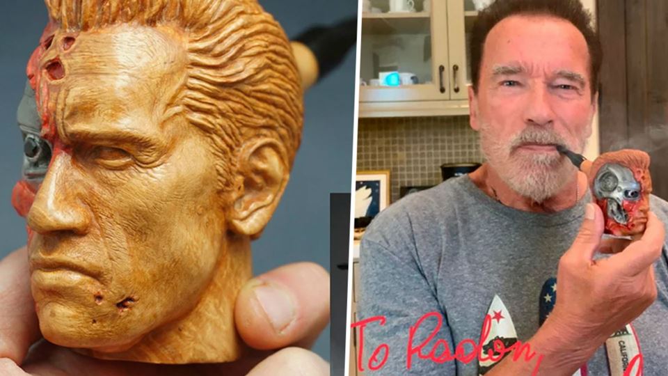 O presente de um fã a Arnold S...