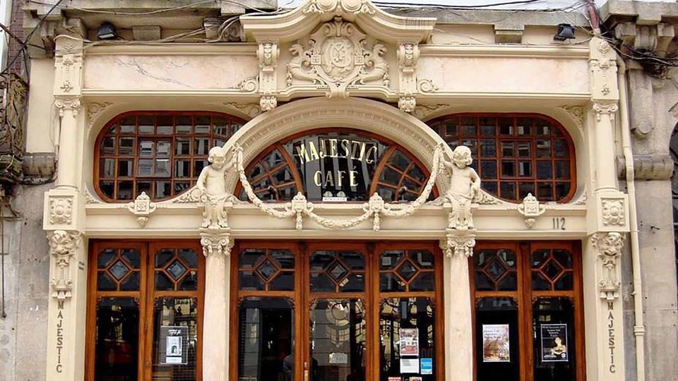 O emblemático café Majestic fe...