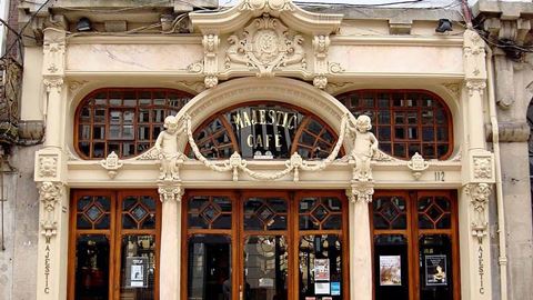O emblemático café Majestic fe...