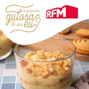 Há alguém mais gulosa do que eu? Doce de Baunilha, Banana e Bolacha