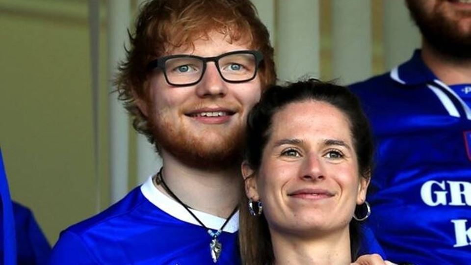 Ed Sheeran vai ser pai pela pr... Ed Sheeran vai ser pai pela pr...