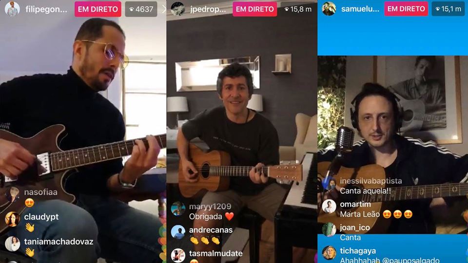 #festivaleuficoemcasa Músicos ...