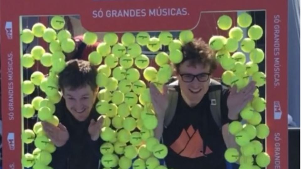 Paddy Cosgrove na RFM no Millennium Estoril Open Paddy Cosgrove na RFM no Millennium Estoril Open