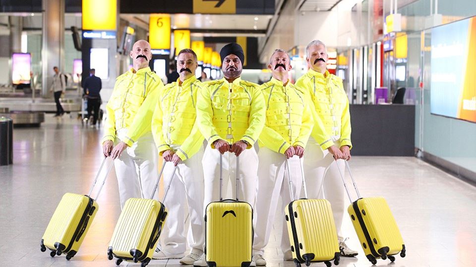 Freddie Mercury foi bagageiro....