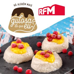 Mini pudins de Coco e Manga, do novo livro Doce e (Mais) Saudável