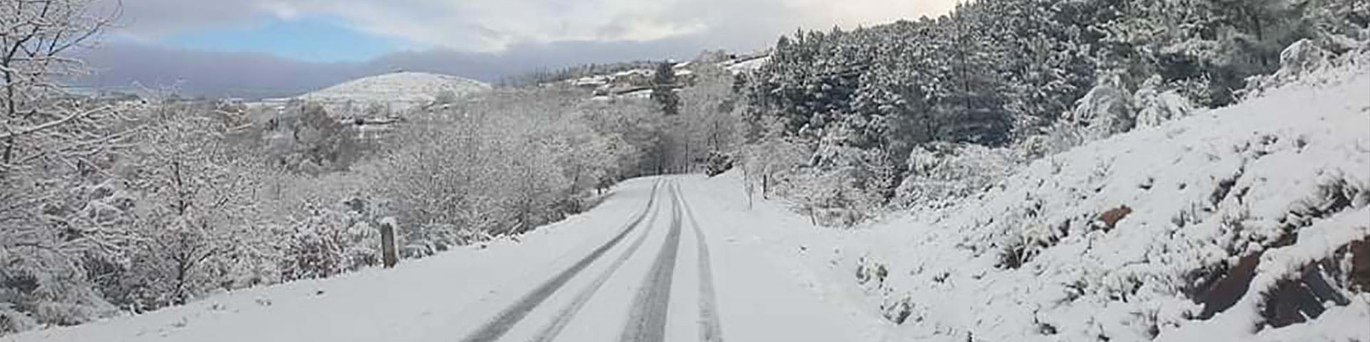 Imagens de neve em Portugal invadem as redes sociais