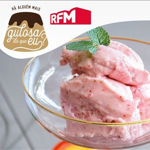 O gelado de morango mais rápido ( e saudável) de sempre