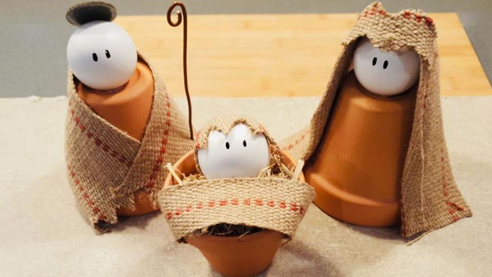 Presépios cheios de imaginação