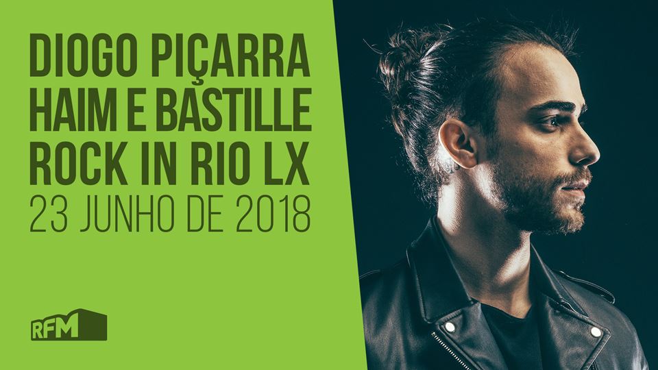 Diogo Piçarra, Haim e Bastille...
