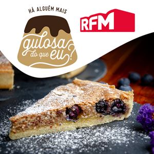 HÁ ALGUÉM MAIS GULOSA DO QUE EU? - TARTE DE AMÊNDOA E MIRTILO