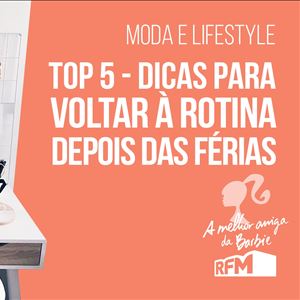 A melhor amiga da Barbie - top 5 voltar à rotina