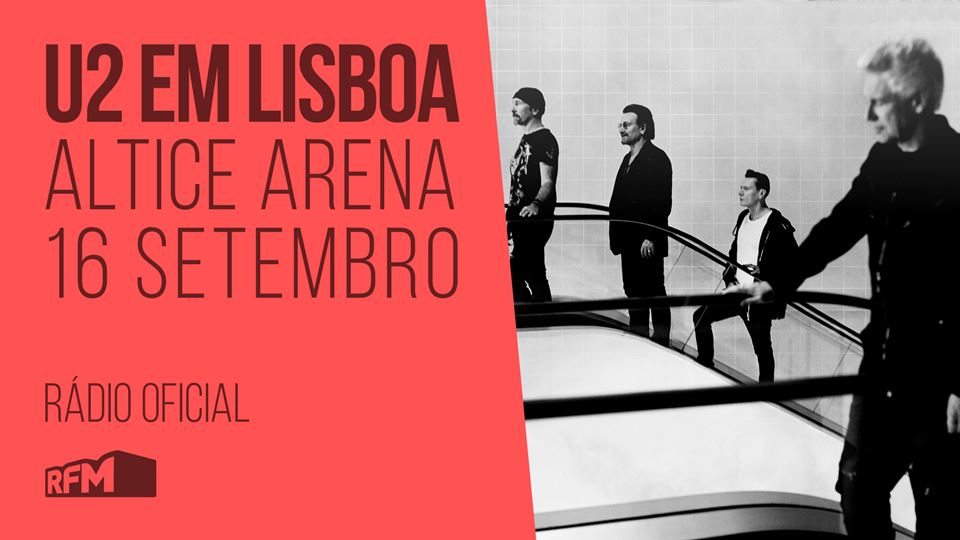 U2 em Portugal com a RFM