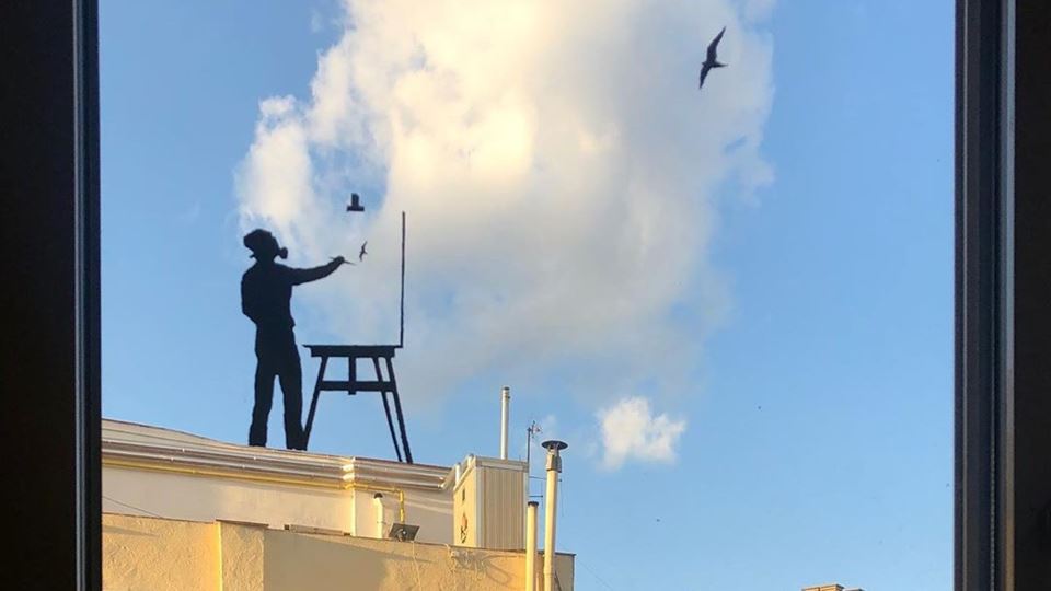 Pinta a tua janela e vê a rua ...